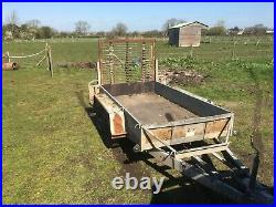 Bateson 2.6 T Plant Trailer Mini Digger Trailer With Rear Loading Ramp
