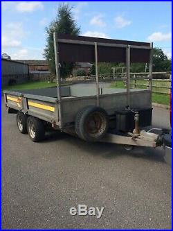 Bateson 353H Tipping Trailer, Builder, Not Ifor, Car, Haulage, Loading, Flat Bed