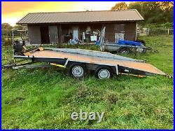 Bateson Car Transporter Full Tilt Bed Trailer 5m 16.4ft Brian James Drop Tail