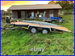 Bateson Car Transporter Full Tilt Bed Trailer 5m 16.4ft Brian James Drop Tail