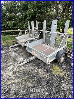 Bateson Trailer General Purpose Flatbed with Ramp 750kg 5ft x 4ft