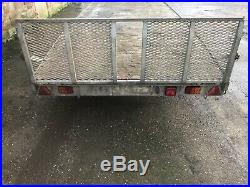 Bateson car Transporter Tilt Bed Trailer/ Beavertail/twin Axle Flatbed Trailer