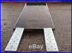 Bateson tilt bed trailer with ramps And Removable Sides