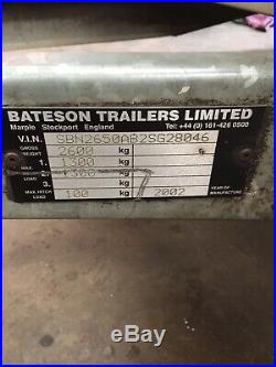 Bateson trailer 18 Foot Long Bed Car Recovery With Tralier Sides And Ramps