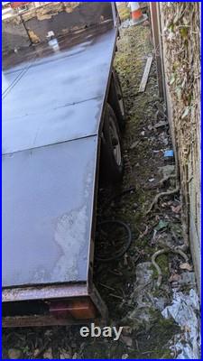 Beaver Tail Flat Bed Car Trailer or Plant Trailer Beaver Tail Flat Bed Car Trailer or Plant Trailer