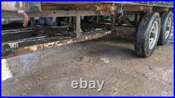 Beaver Tail Flat Bed Car Trailer or Plant Trailer Beaver Tail Flat Bed Car Trailer or Plant Trailer