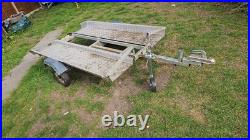 Bike Car Trailer General Purpose Trailor Motorbike Bicycle Quad Ride On Mower