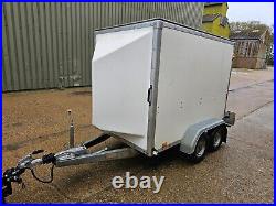 Blue Line Box Trailer 7ft x 5ft Twin Axle