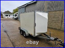 Blue Line Box Trailer 7ft x 5ft Twin Axle