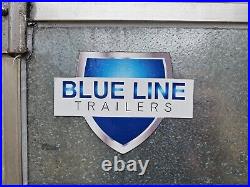 Blue Line Box Trailer 7ft x 5ft Twin Axle