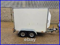 Blue Line Box Trailer 7ft x 5ft Twin Axle