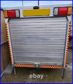 Blue Line Box Trailer Conway with roller shutter