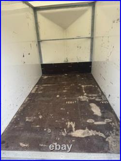 Blue Line Single Axle Roller Shutter Door Box Van Trailer Good Condition. 7x4x5