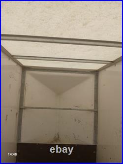 Blue Line Single Axle Roller Shutter Door Box Van Trailer Good Condition. 7x4x5