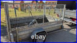 Blue Line Trailer 8 X 4 Mesh Kit, Braked, Tail Gate Ramp, Props. 1300kg