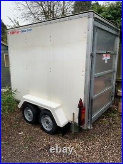 Blue line box trailer 8ft x 5ft with ramp tail gate