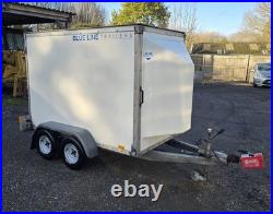 Blue line box trailer is for sale