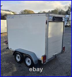 Blue line box trailer is for sale