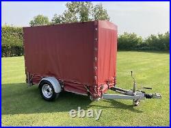 Blueline Box Cargo Flatbed Tow A Van Car Trailer Not Ifor Williams