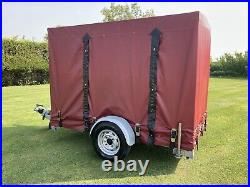 Blueline Box Cargo Flatbed Tow A Van Car Trailer Not Ifor Williams