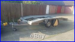 Boro Car Transporter Trailer Recovery 13ft x 6ft Flat bed 2700kg 4.0 m long