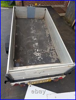 Box Trailer. 8 Foot X 4 Foot. 8x4 Trailer With Cargo Net And Winch