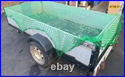 Box Trailer. 8 Foot X 4 Foot. 8x4 Trailer With Cargo Net And Winch