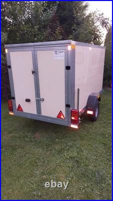 Box Trailer 8x4x4 VERY CLEAN AND TIDY SERVICED CAN DELIVER NO VAT Box Trailer 8x4x4 VERY CLEAN AND TIDY SERVICED CAN DELIVER NO VAT