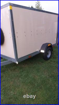 Box Trailer 8x4x4 VERY CLEAN AND TIDY SERVICED CAN DELIVER NO VAT Box Trailer 8x4x4 VERY CLEAN AND TIDY SERVICED CAN DELIVER NO VAT