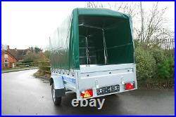 Box Trailer 9x4 With Canvas Cover 750kg Single Axle