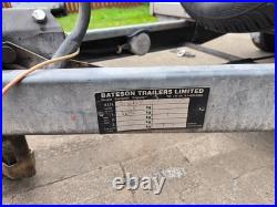 Box Trailer Braked 1300kg 8x4 6ft High Bateson