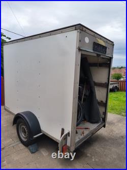 Box Trailer Braked 1300kg 8x4 6ft High Bateson