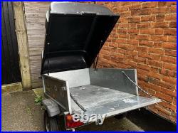 Box Trailer Franc Remorques With Lid £300 Quick sale
