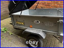 Box Trailer Franc Remorques With Lid £300 Quick sale