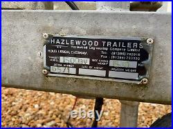Box Trailer, Hazlewood Manufactured One Owner 8ft Box Full Closer Tailboard Ramp