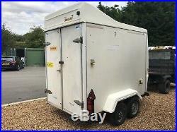 Box Trailer Mobile Workshop Indespension Tow A Van 220d Twin Wheel Company Owned