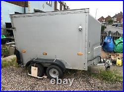Box Trailer Tow a Van Twin Axle Motorcycle Motorbike Carrier