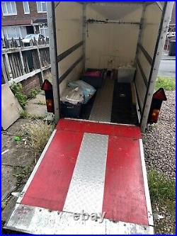Box Trailer Tow a Van Twin Axle Motorcycle Motorbike Carrier