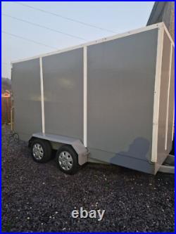 Box Trailer Twin Axle Car Trailer kart trailer ramp and doors ifor williams ram Box Trailer Twin Axle Car Trailer kart trailer ramp and doors ifor williams ram