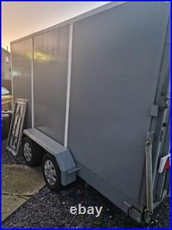 Box Trailer Twin Axle Car Trailer kart trailer ramp and doors ifor williams ram Box Trailer Twin Axle Car Trailer kart trailer ramp and doors ifor williams ram