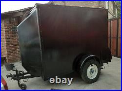Box Trailer With ramps