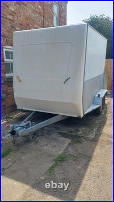 Box Trailer langrop 6tf x 6.6ft x 11ft box size Galvanised Steel Frame