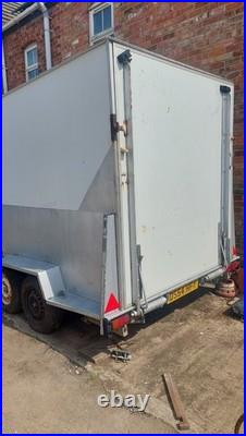 Box Trailer langrop 6tf x 6.6ft x 11ft box size Galvanised Steel Frame