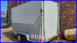 Box Trailer langrop 6tf x 6.6ft x 11ft box size Galvanised Steel Frame