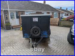 Box Trailer twin Axle With Front Access Door Brand New