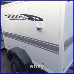 Box trailer 6 x 4 trailer 750 KG folding rear door ideal Bikes motorcross etc