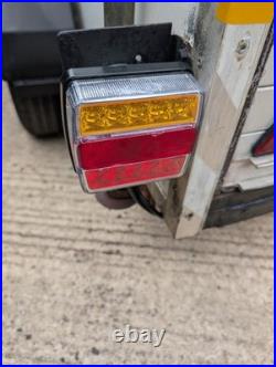 Box trailer 6x4 with roller shutter door. New hubs wheels tyres lights Box trailer 6x4 with roller shutter door. New hubs wheels tyres lights