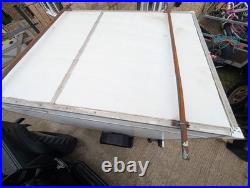Box trailer 6x4 with roller shutter door. New hubs wheels tyres lights