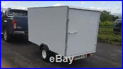 Box trailer 750kg braked no test needed 8x4 rare