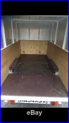 Box trailer 750kg braked no test needed 8x4 rare